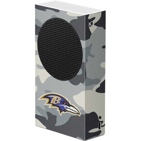 NFL Baltimore Ravens Camo Xbox Series S Console Skin